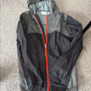 Boys Columbia rain jacket size large